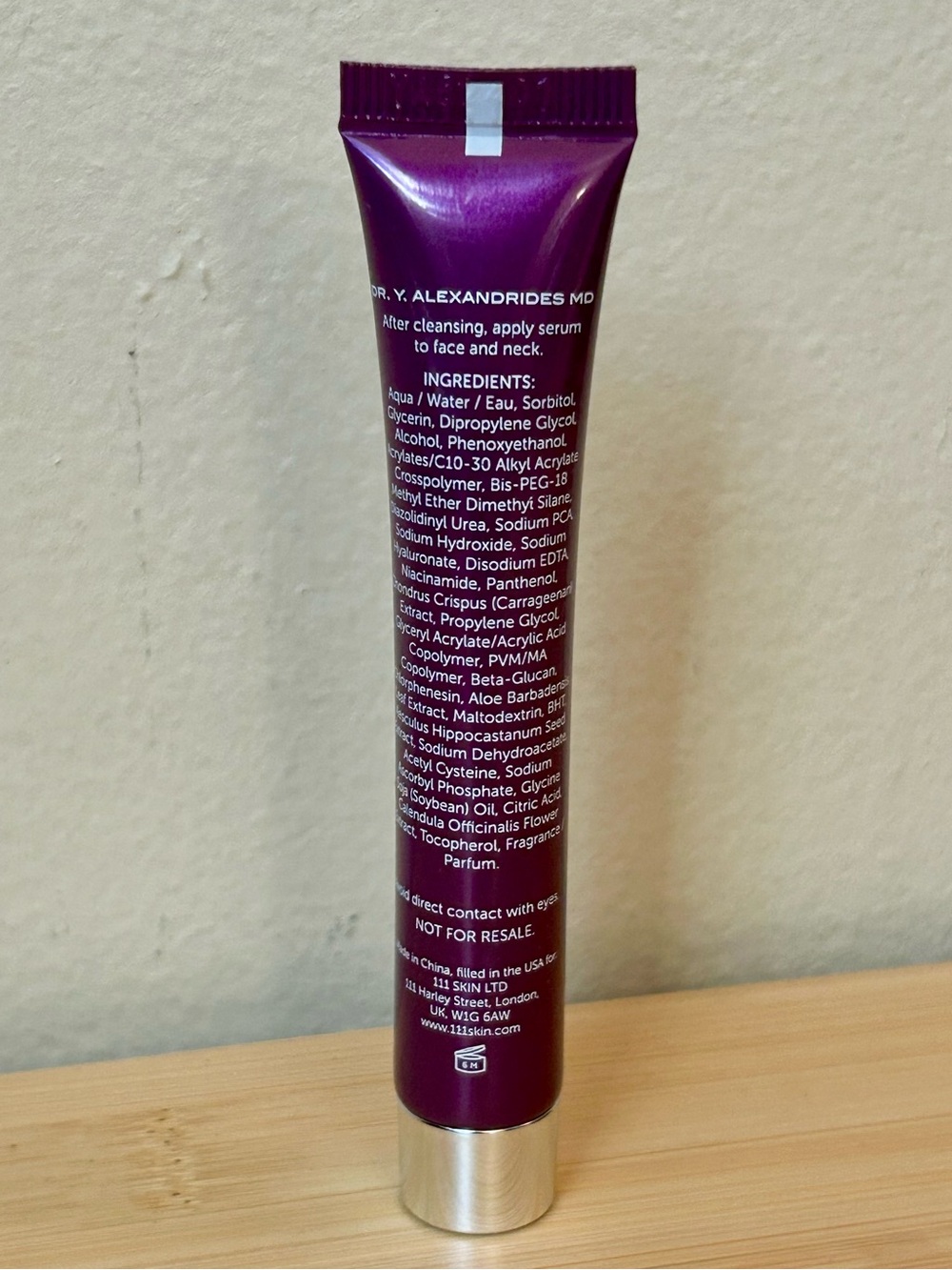 111SKIN Y Theorem Repair Serum NAC Y2 10 ml 0.34 fl oz Travel NEW SEALED No Box - Picture 2 of 5